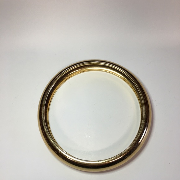 Gold tone Monet Bangle Bracelet - Picture 2 of 2